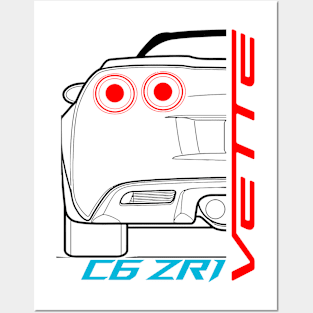 Vette C6 ZR1 Posters and Art